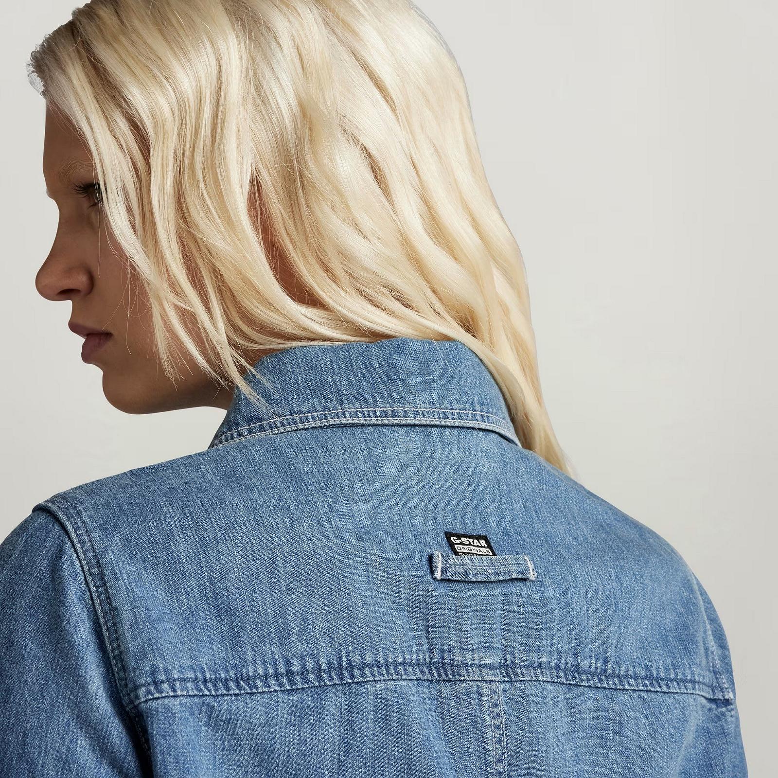 Жіноча сорочка G-Star RAW Slim Denim Shirt - S, фото №5