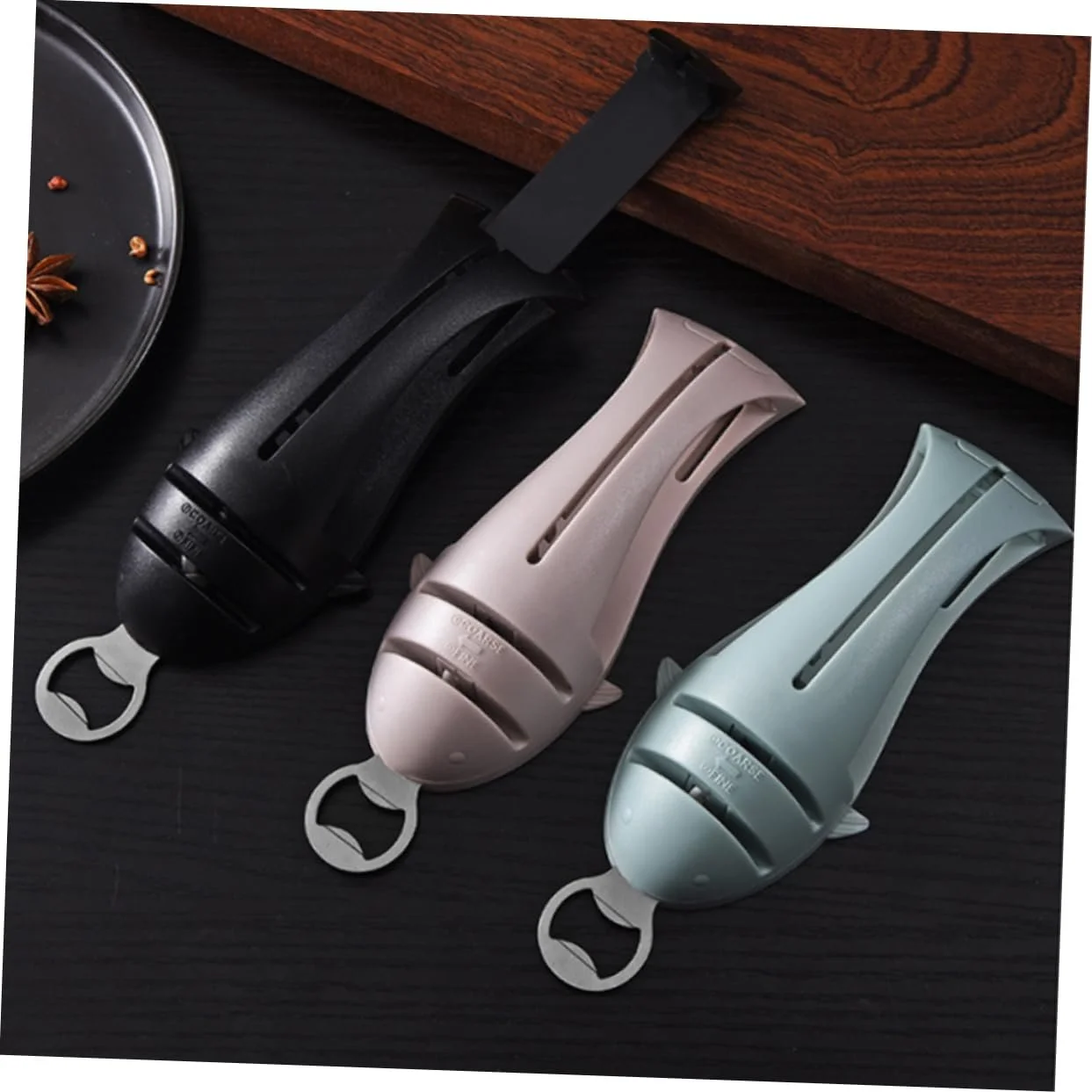 Точилка для ножей ABOOFAN многофункциональная с открывалкой Pink, фото №2