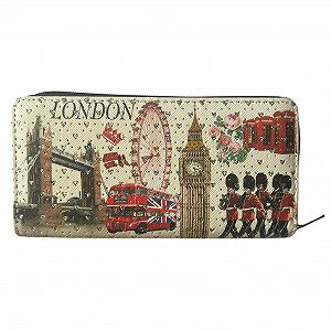 Кошелек Souvenirs London Женский кошелек Отделение для карт и монет Сумка Длинный кошелек на молнии Для девушек Женский кошелек Разноцветный 20 x 10 x 2.5 см Сувенир, разноцветный, сувенир synthetic.ua - Фото 1