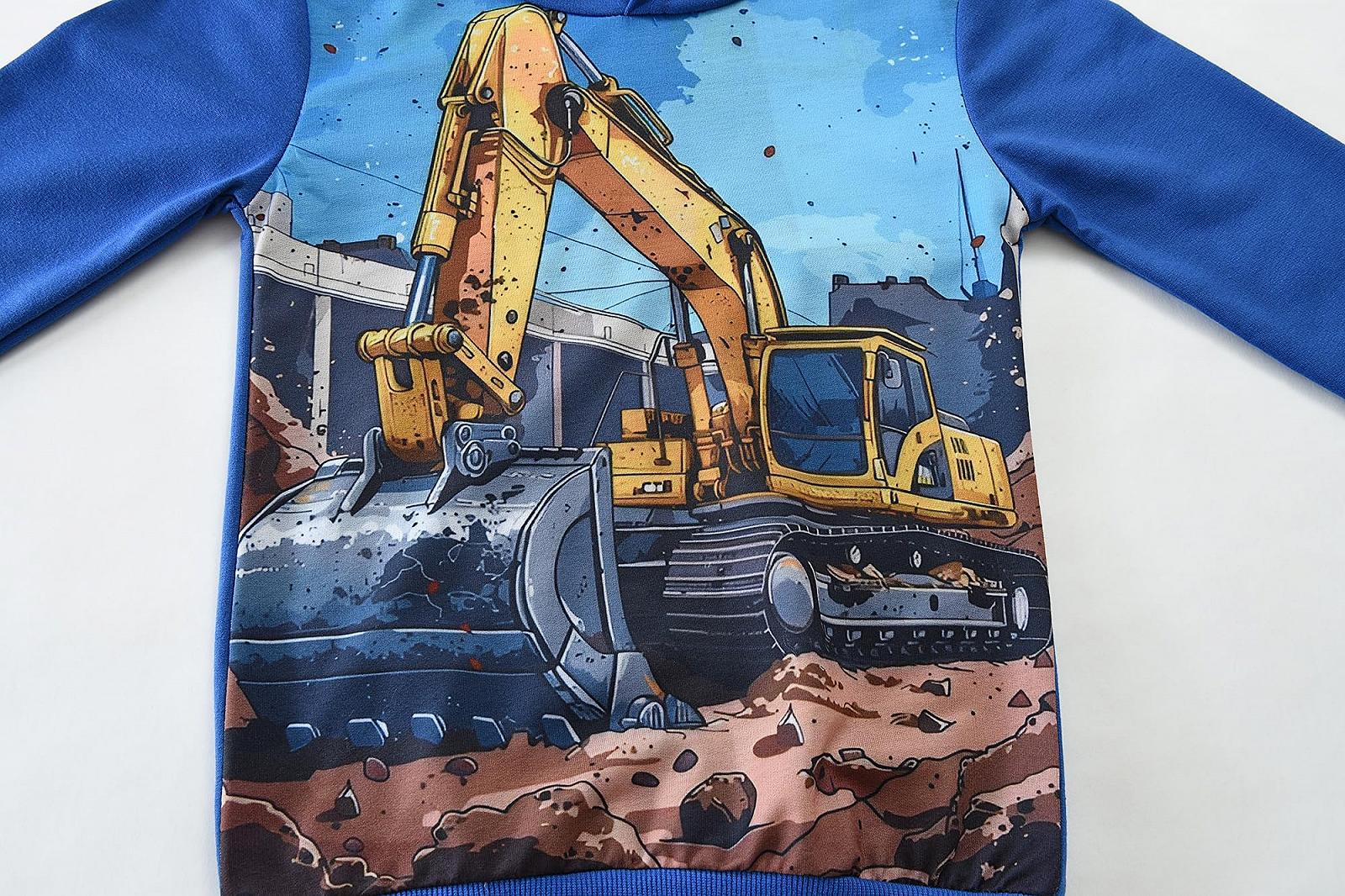 Худі CM-Kid для хлопчиків, з довгими рукавами, 3D-принтом, фото №4