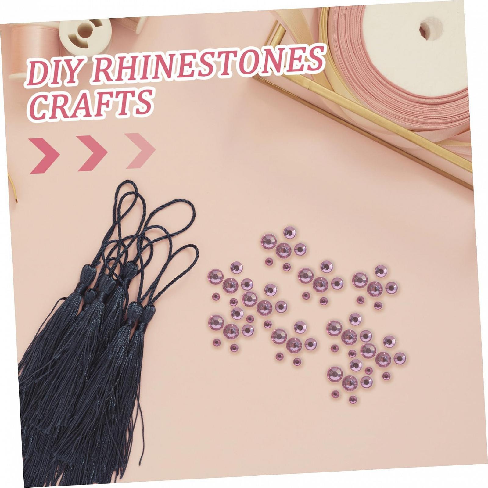 Стрази для нігтів NUOBESTY Металеві 3D підвіски, акрил рожевий, фото №3