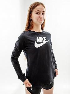 Джемпер Nike W NSW TEE ESSNTL LS ICN FTRA XS - Фото 1