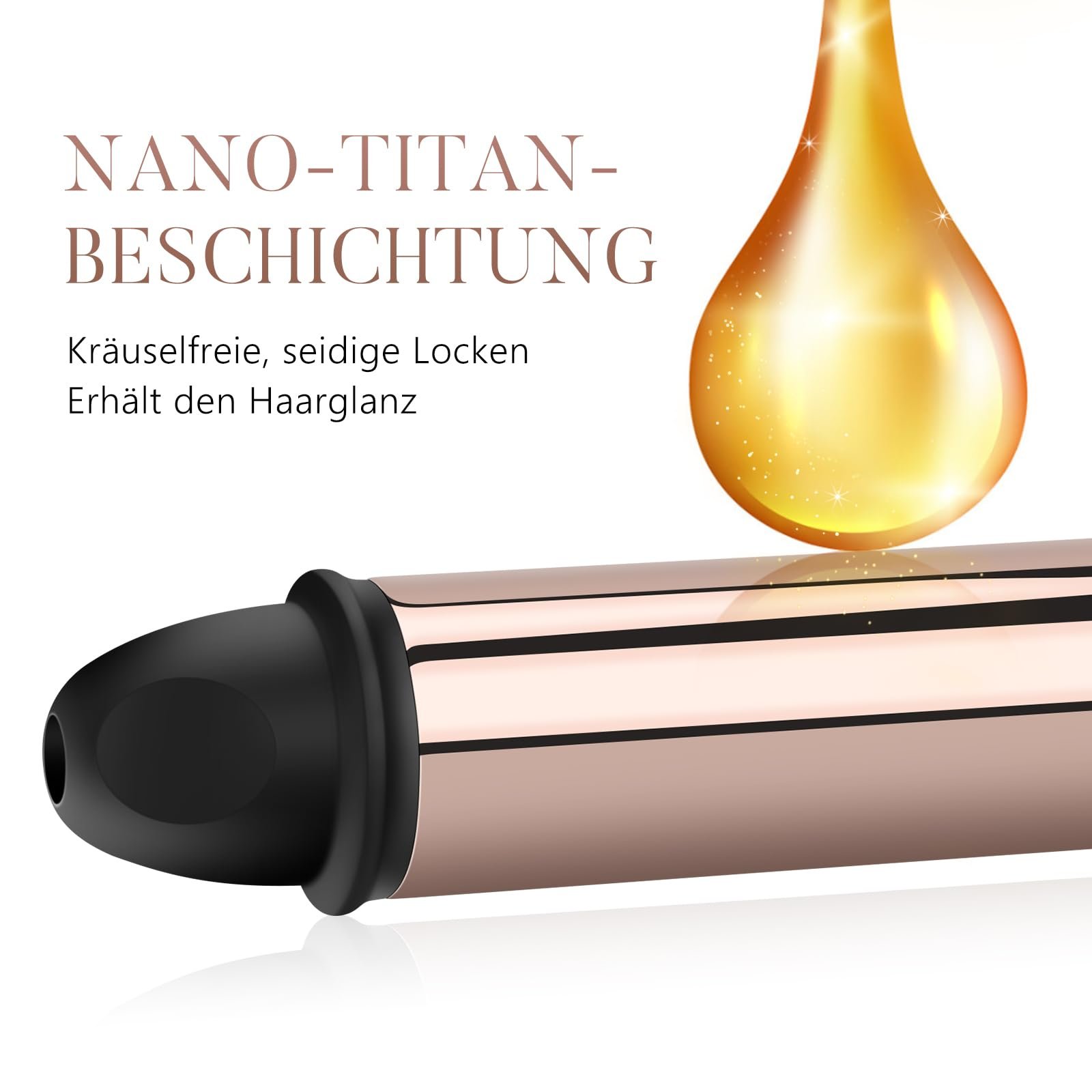Автоматическая плойка для волос PARWIN PRO BEAUTY 32 мм титановая LCD 120-210°C 110-240 В, фото №8 Автоматическая плойка для волос PARWIN PRO BEAUTY 32 мм титановая LCD 120-210°C 110-240 В, фото №8