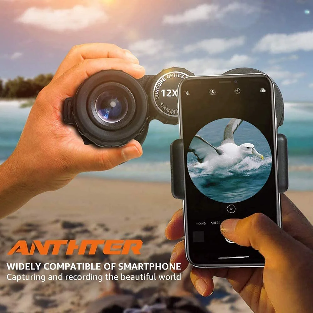 Бінокль Generic 12x42 HD Високоефективний Водонепроникний, фото №3