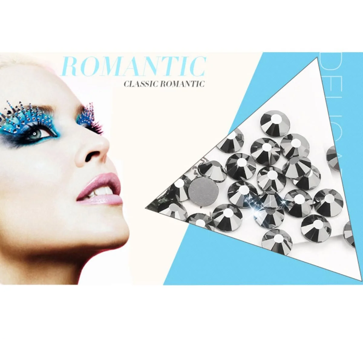 Стрази Прозорі, Чорні 1.5-1.6 мм, 1440 шт, фото №2