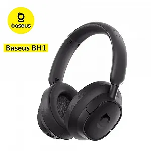 Купить Наушники Baseus Bass BH1 SuperBass 2.0 ENC BT6.0 80h Black - Фото 1 Наушники Baseus Bass BH1 SuperBass 2.0 ENC BT6.0 80h Black - Фото 1