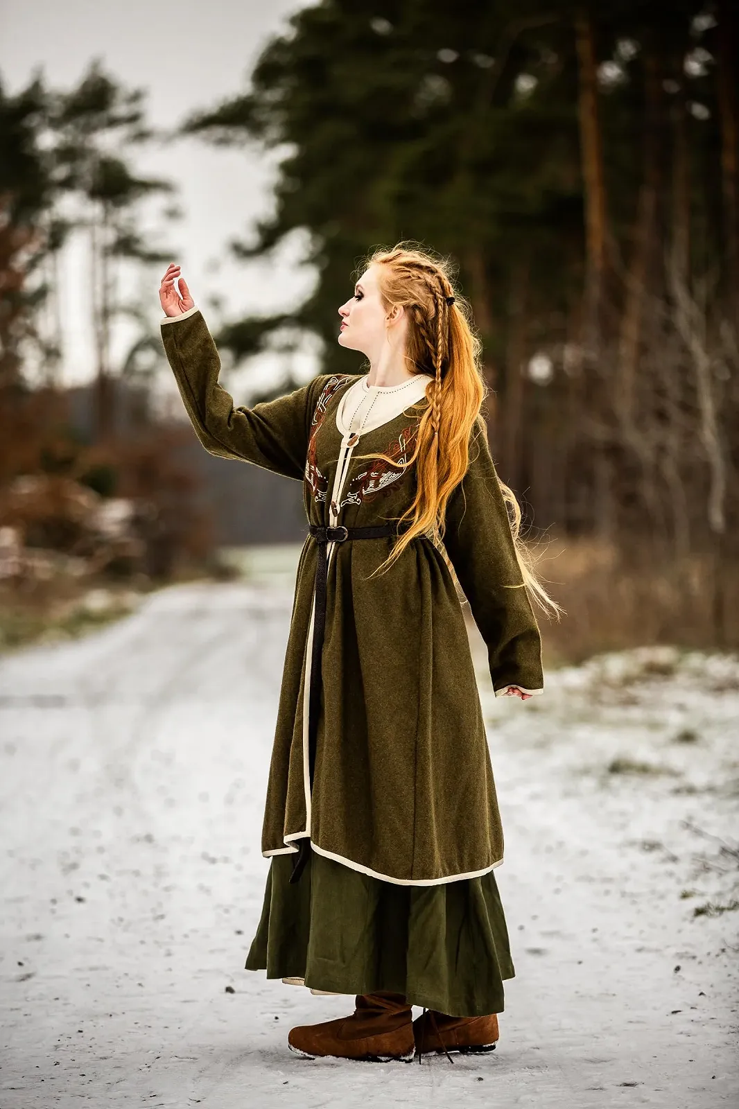 Пальто Leonardo Carbone Viking Birka Skadi Класичний, фото №2