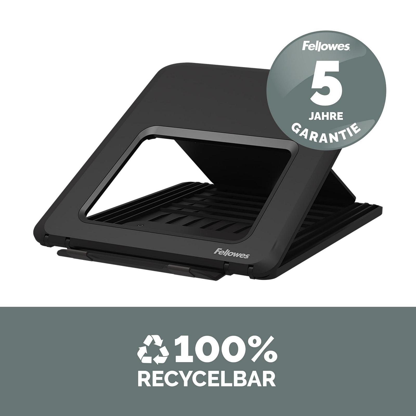 Подставка для ноутбука Fellowes Breyta Регулируемая 15.6" 4 кг Черный, фото №7