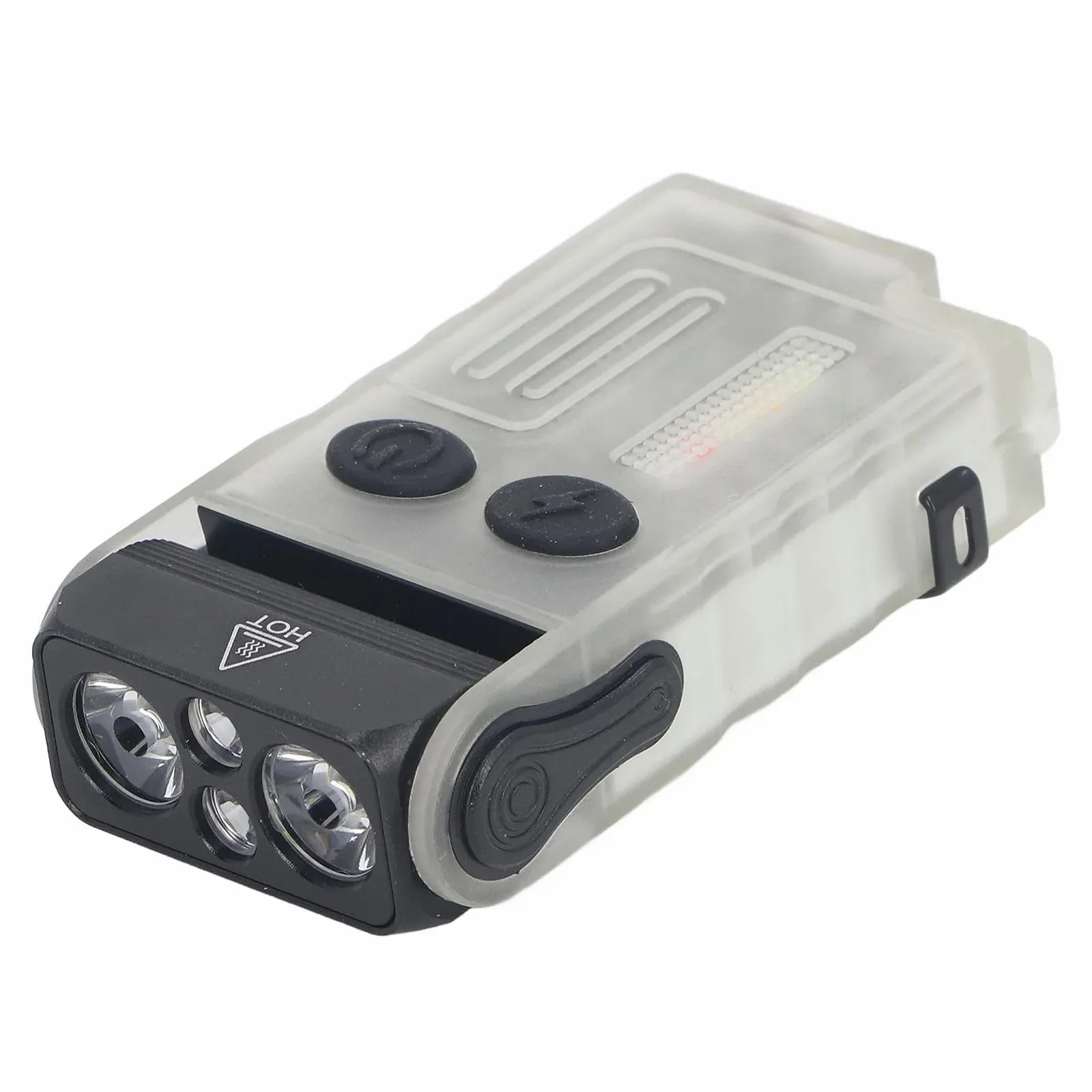 Ліхтарик LED Garosa 800 High Super Bright, тактичний, акумуляторний, 8 режимів, двоколірні кришки лампи та магніт для кемпінгу, походів та надзвичайних ситуацій, фото №1