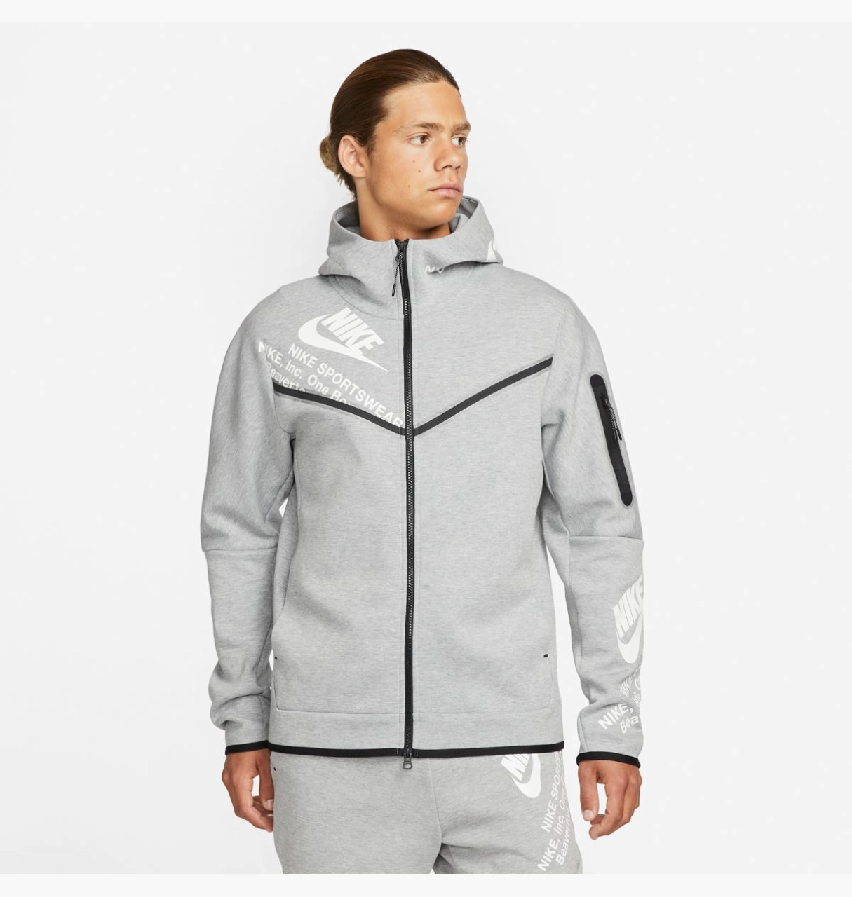 Спортивний костюм NIKE TECH FLC GREY L, фото №3