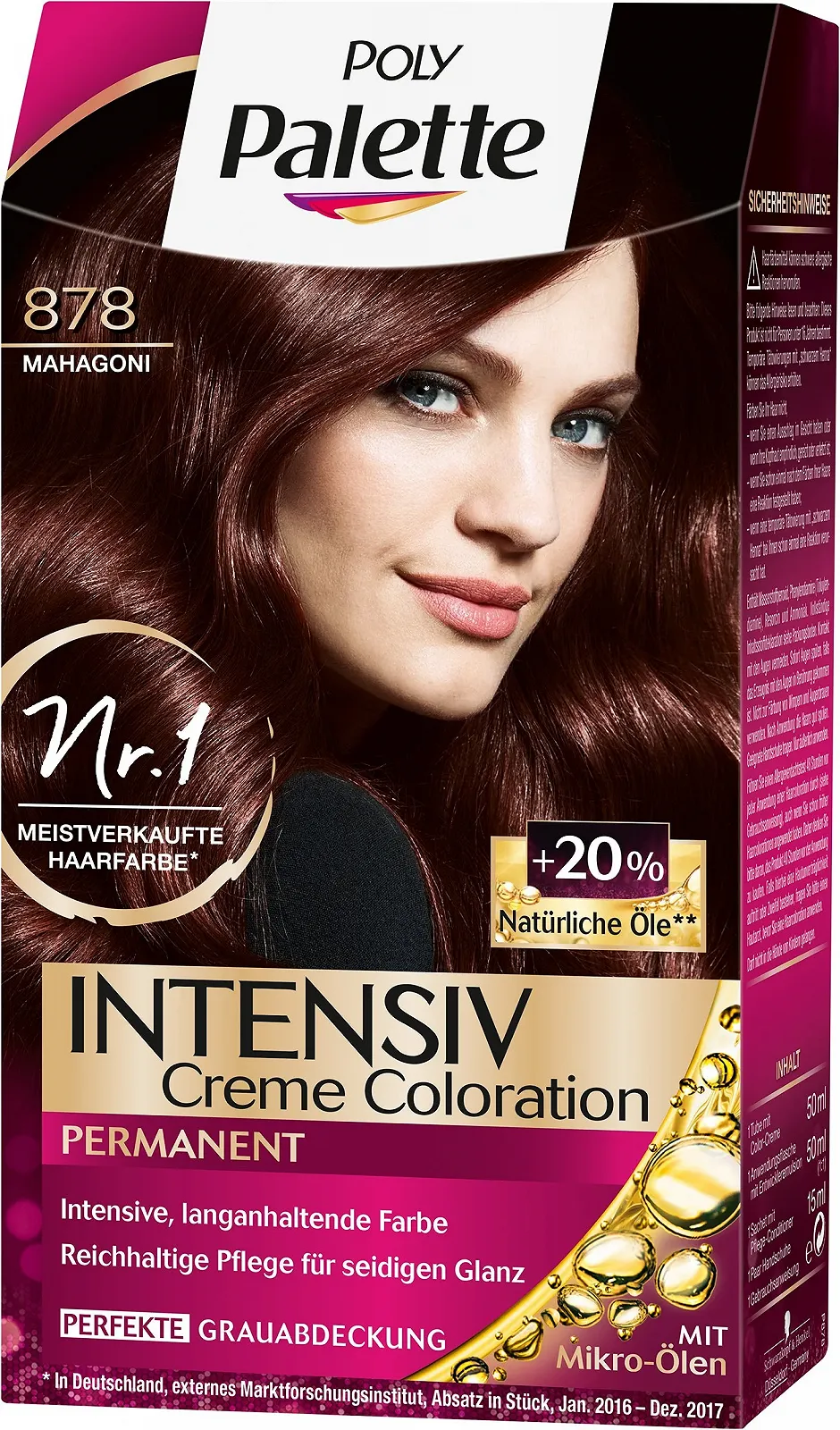 Крем-краска для волос Schwarzkopf Poly Palette Intensive Cream Colouration, фото №1 Крем-краска для волос Schwarzkopf Poly Palette Intensive Cream Colouration, фото №1