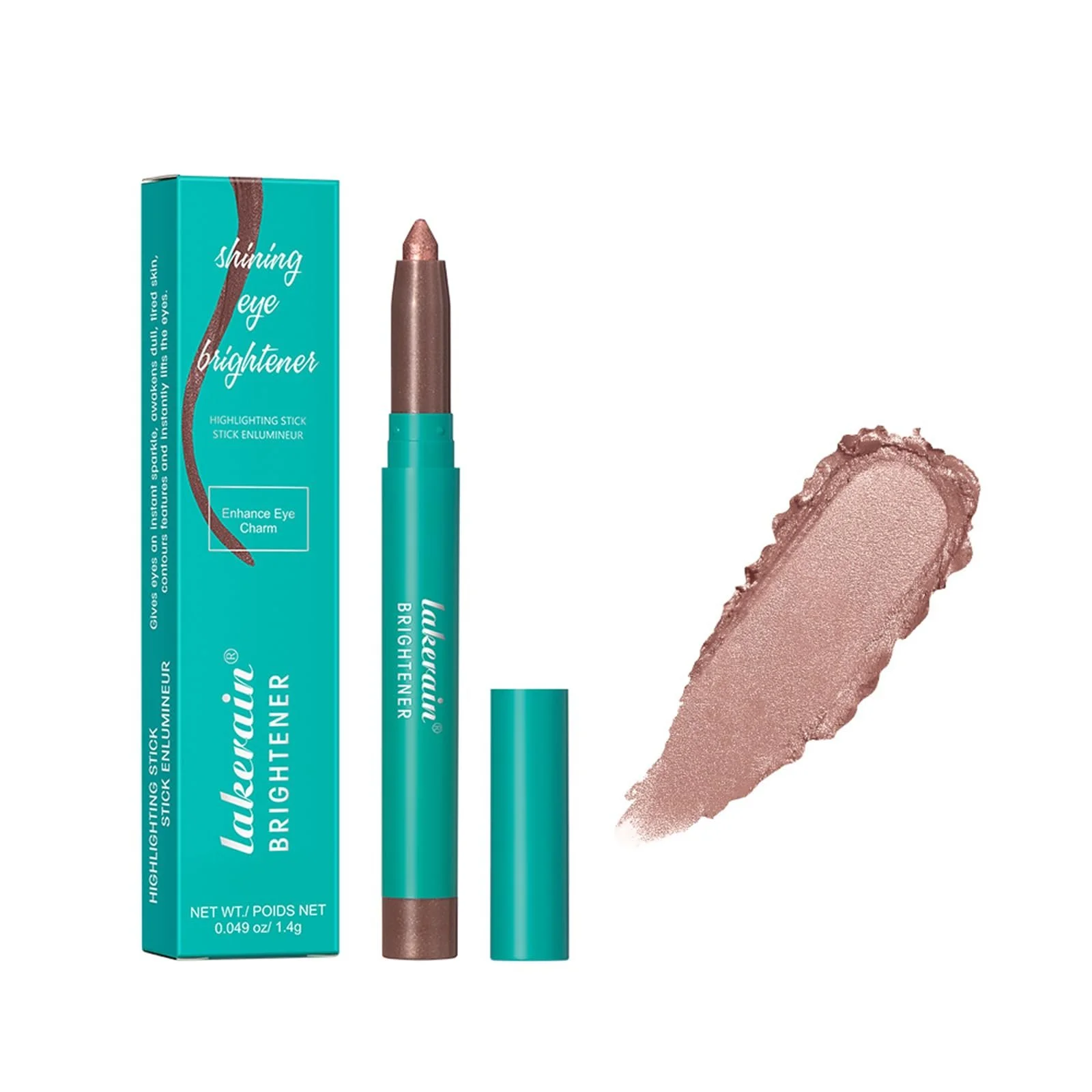 Підводка, гліттер, пігментований, довготривалий, кремовий, фото №6