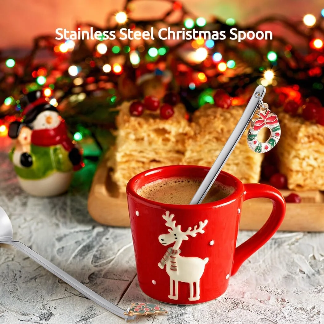 Ложка Десертная  6 шт с длинной ручкой, фото №4