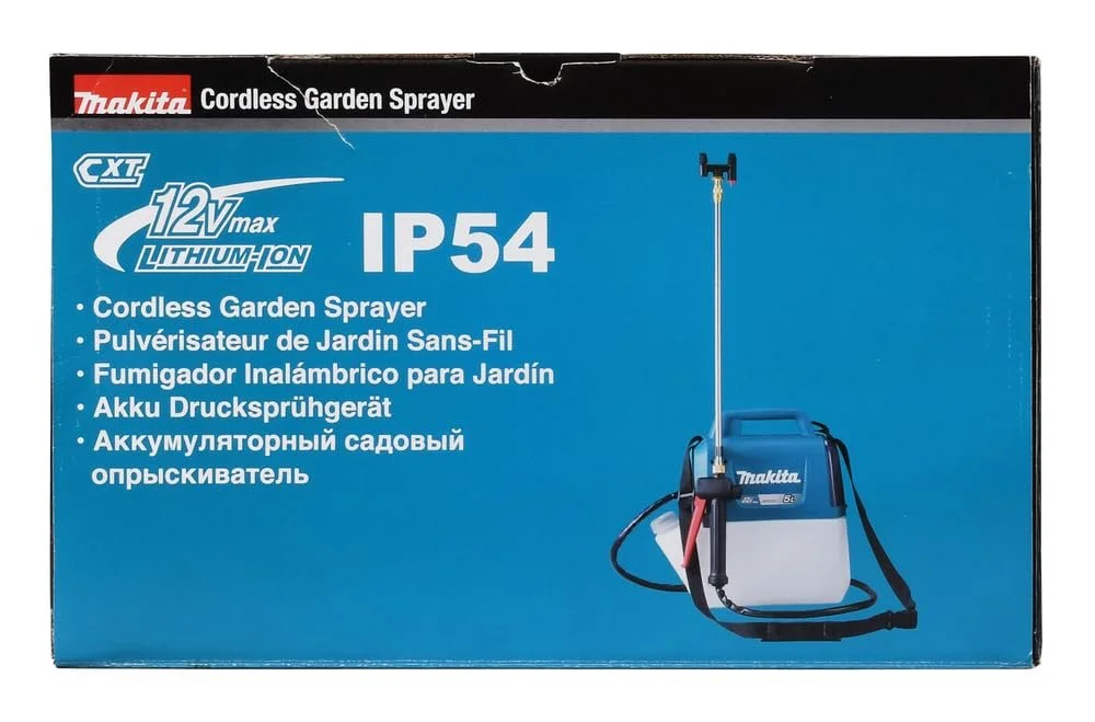 Акумуляторний обприскувач під тиском Makita US053DZ 12 В Макс. 5.0 л Бензиновий, фото №15