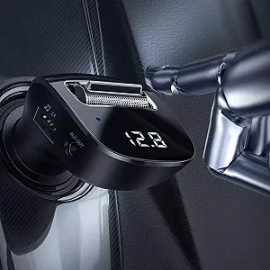 FM Modulator Baseus Streamer F40 AUX Wireless MP3 Charger (CCF40-01) Black synthetic.ua - Фото 1