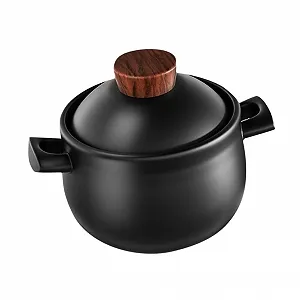 Кастрюля Gatuida керамическая термостойкая большая для газовой плиты - Фото 1