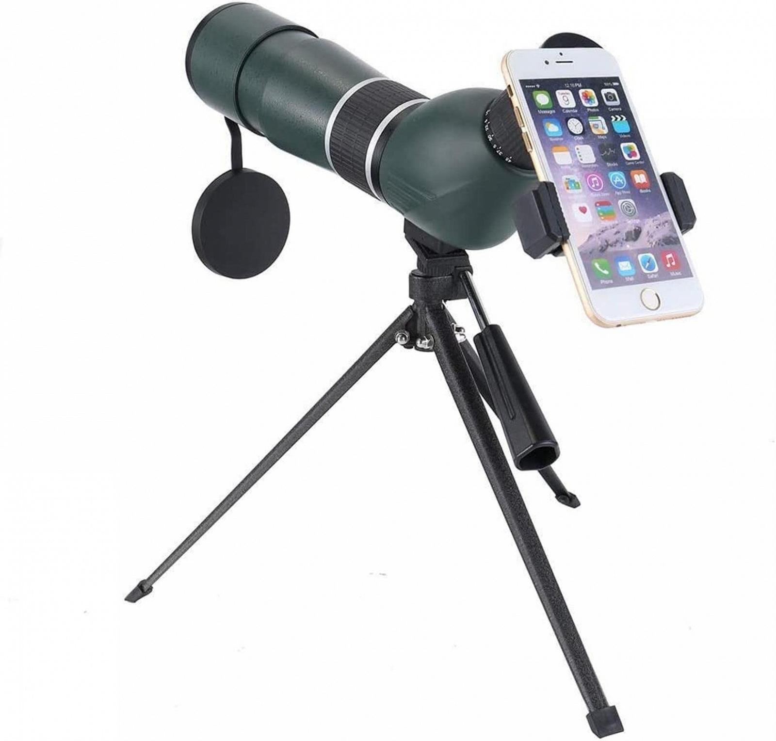 HD Монокуляр 15–45 x 60 Висока Збільшувальна Здатність З'єднання з Мобільним Телефоном, фото №1 HD Монокуляр 15–45 x 60 Висока Збільшувальна Здатність З'єднання з Мобільним Телефоном, фото №1