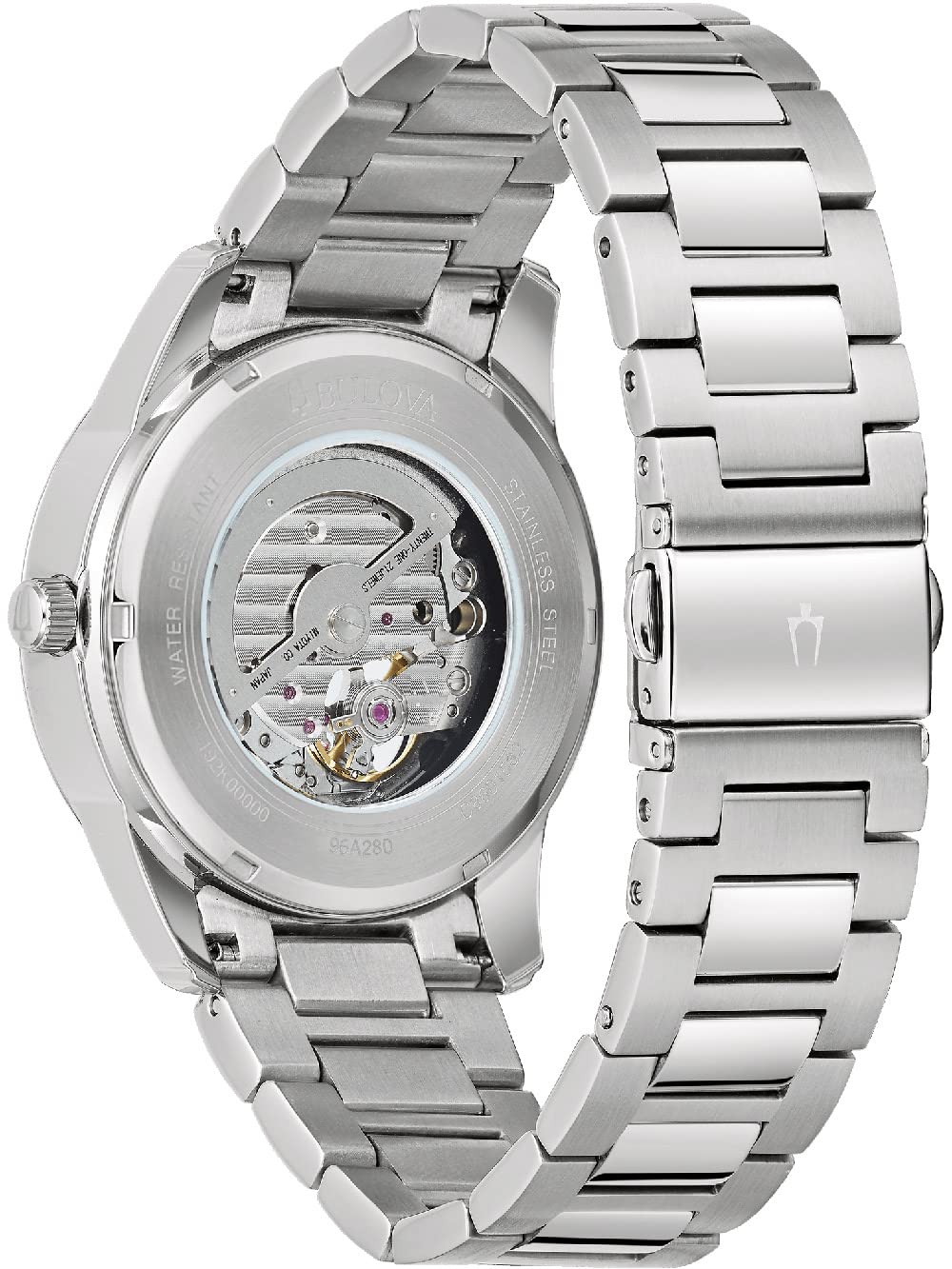 Годинник Bulova Modern Мужской Автоматичний З Нержавіючої Сталі Ремешок 96A280 Сріблястий, фото №3