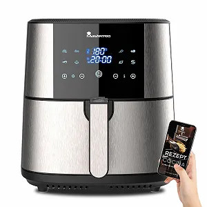 Мультипіч MasterPro Foodies XXL 6 л 1800 Вт LED-дисплей 8-в-1 - Фото 1