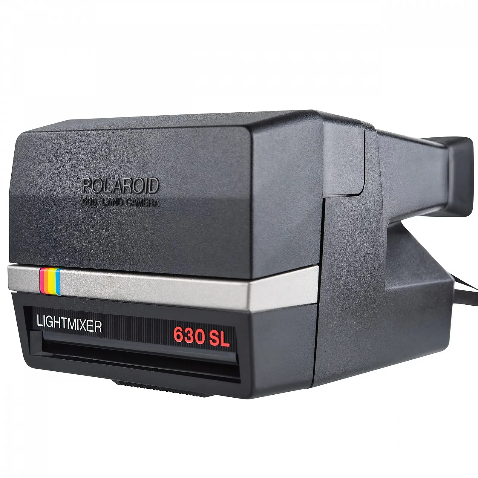 Фотокамера мгновенной печати Polaroid 600 630 SL Light Mixer Silver with Rainbow Stripes, фото №7