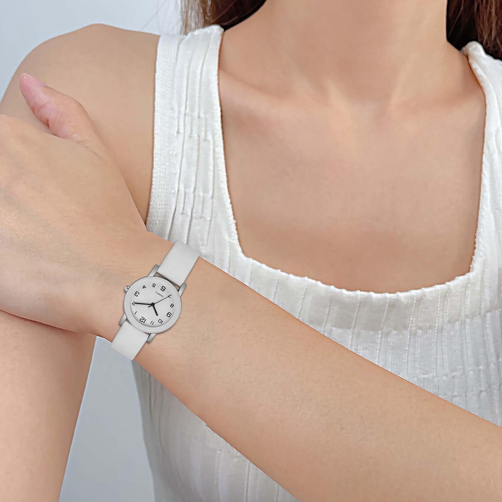 Кварцевые наручные часы Generisch Аналоговые с ремешком из нержавеющей стали, фото №2