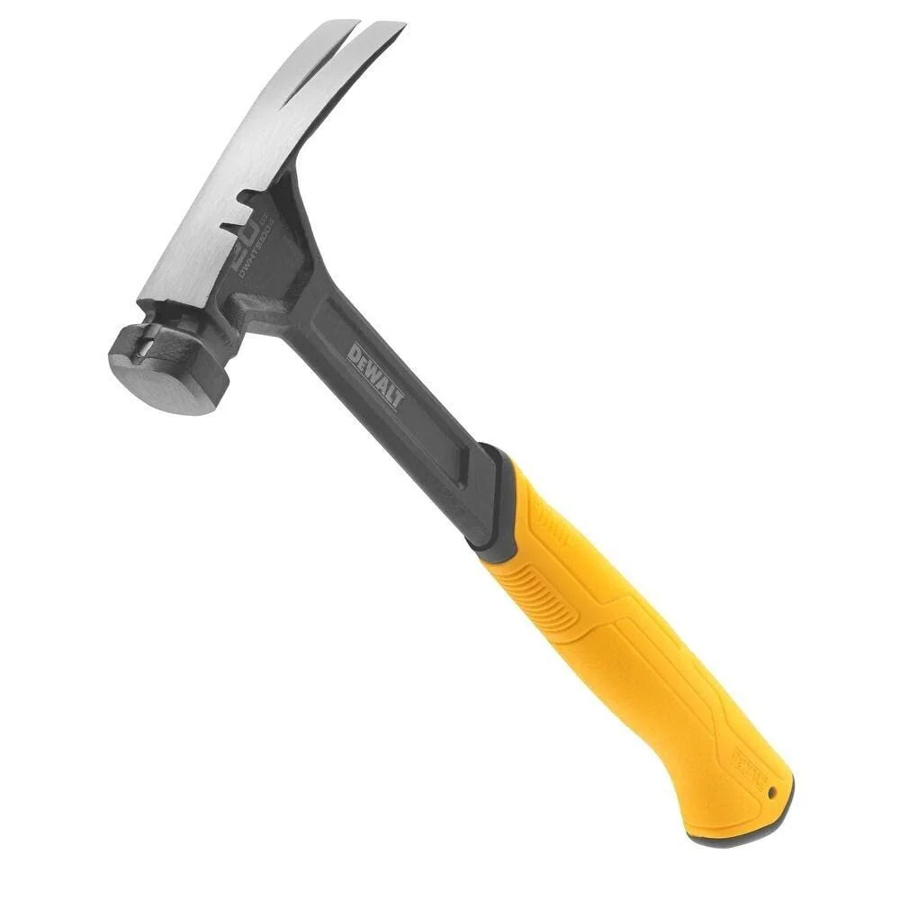 Молоток-гвоздодер DeWALT Rip 20 oz цельностальной с гладким бойком, фото №3 Молоток-гвоздодер DeWALT Rip 20 oz цельностальной с гладким бойком, фото №3