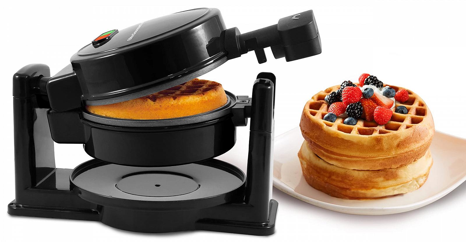 Вафельница Belgian Elite Gourmet EWM460 3.17 см Black, фото №1