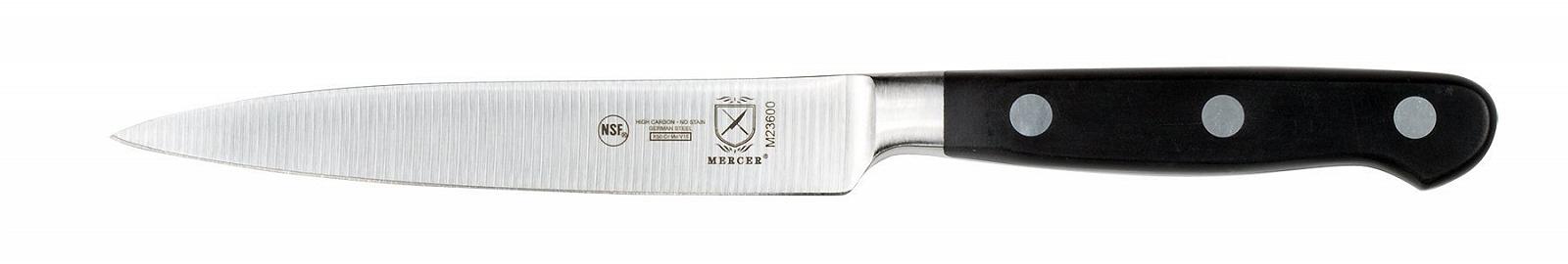 Набір ножів Mercer Culinary Renaissance (5 шт.) з магнітною дошкою Acacia, фото №4