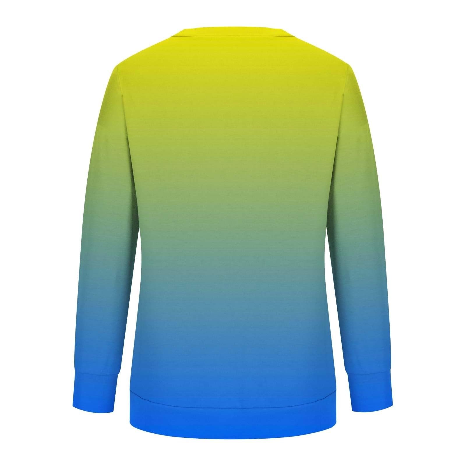 Женский Свитшот Qixiu Повседневный Свободный Пуловер с круглым вырезом и длинными рукавами, фото №3 Женский Свитшот Qixiu Повседневный Свободный Пуловер с круглым вырезом и длинными рукавами, фото №3