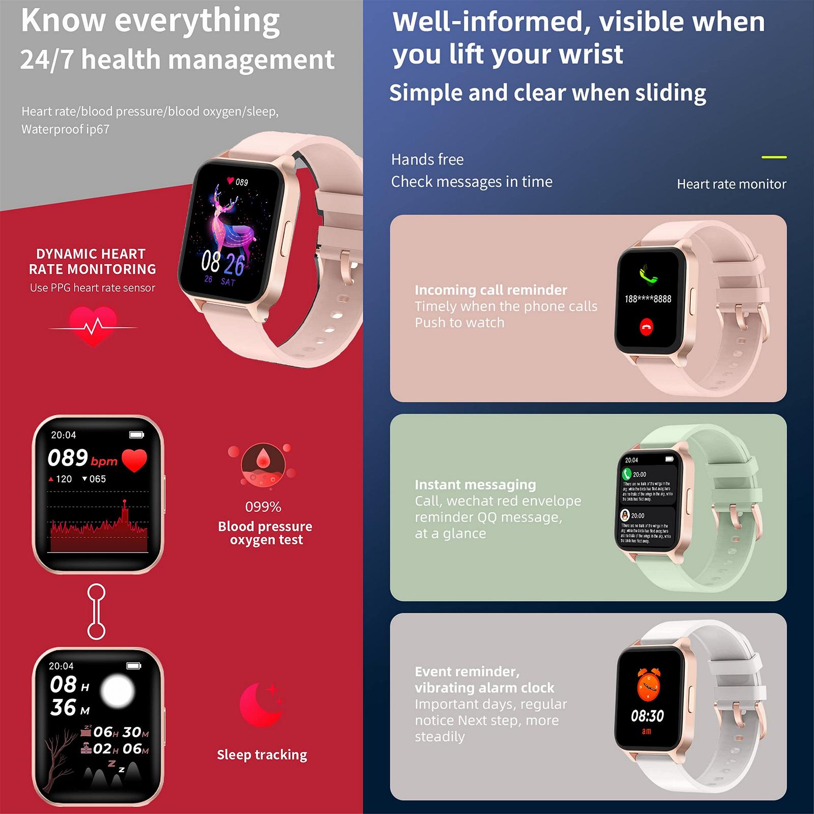 Смартчасы IP68 Водонепроницаемый, фото №6 Смартчасы IP68 Водонепроницаемый, фото №6