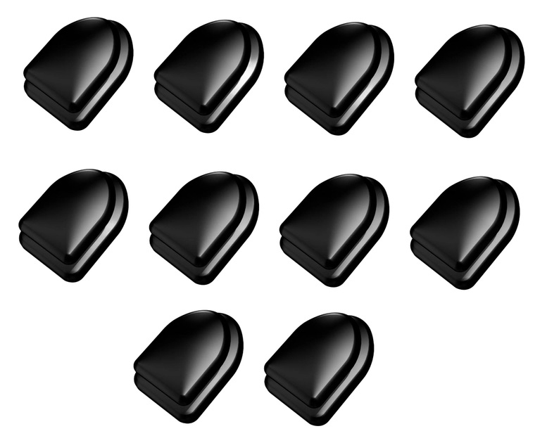 Универсальный крючок автомобильный iCar 10 шт Черный 050734, фото №1 Универсальный крючок автомобильный iCar 10 шт Черный 050734, фото №1