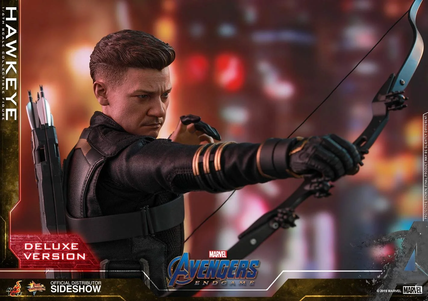 Колекційна фігурка Hot Toys Avengers: Endgame Hawkeye Deluxe масштаб 1:6, фото №8