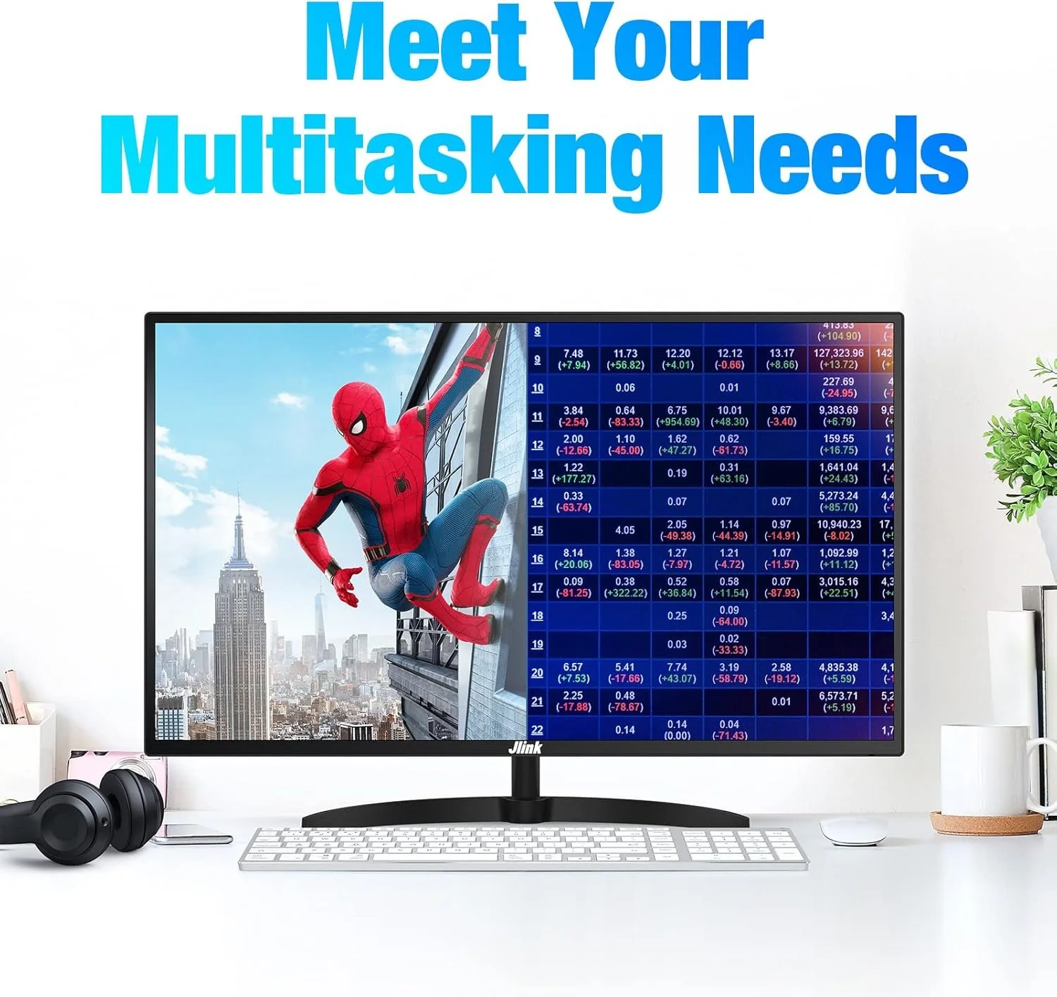 Монітор 32" Jlink B32FP1K-38B Full HD VA 60 Гц, фото №7