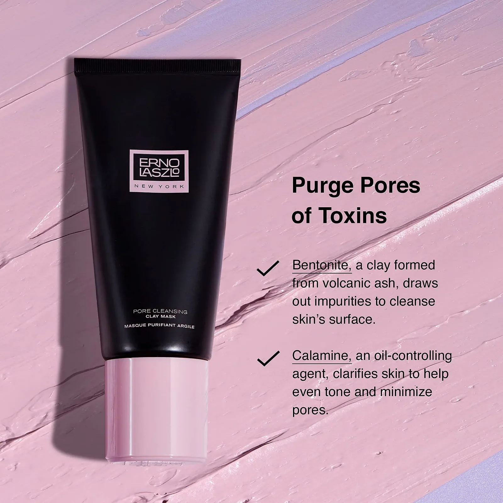 Маска для обличчя Erno Laszlo Pore Cleansing глиняна, 100 мл, фото №5 Маска для обличчя Erno Laszlo Pore Cleansing глиняна, 100 мл, фото №5