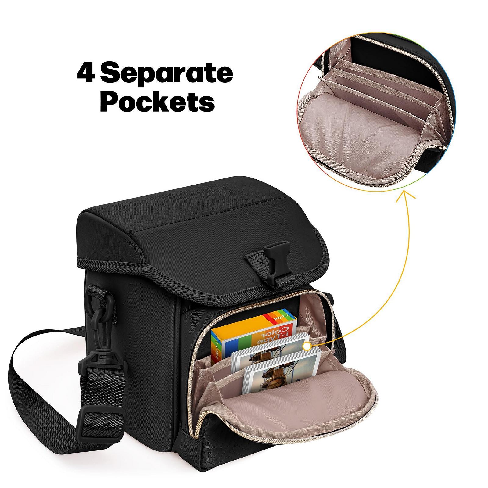 Сумка для камеры Polaroid Now/OneStep Adjustable Strap Black, фото №2