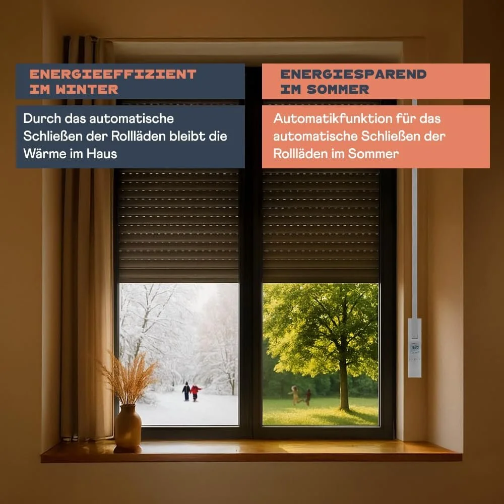 Намотувач стрічки для ролетів RolloTron Home Pilot / 45кг / 6 кв. м / Дисплей / Білий, фото №8 Намотувач стрічки для ролетів RolloTron Home Pilot / 45кг / 6 кв. м / Дисплей / Білий, фото №8