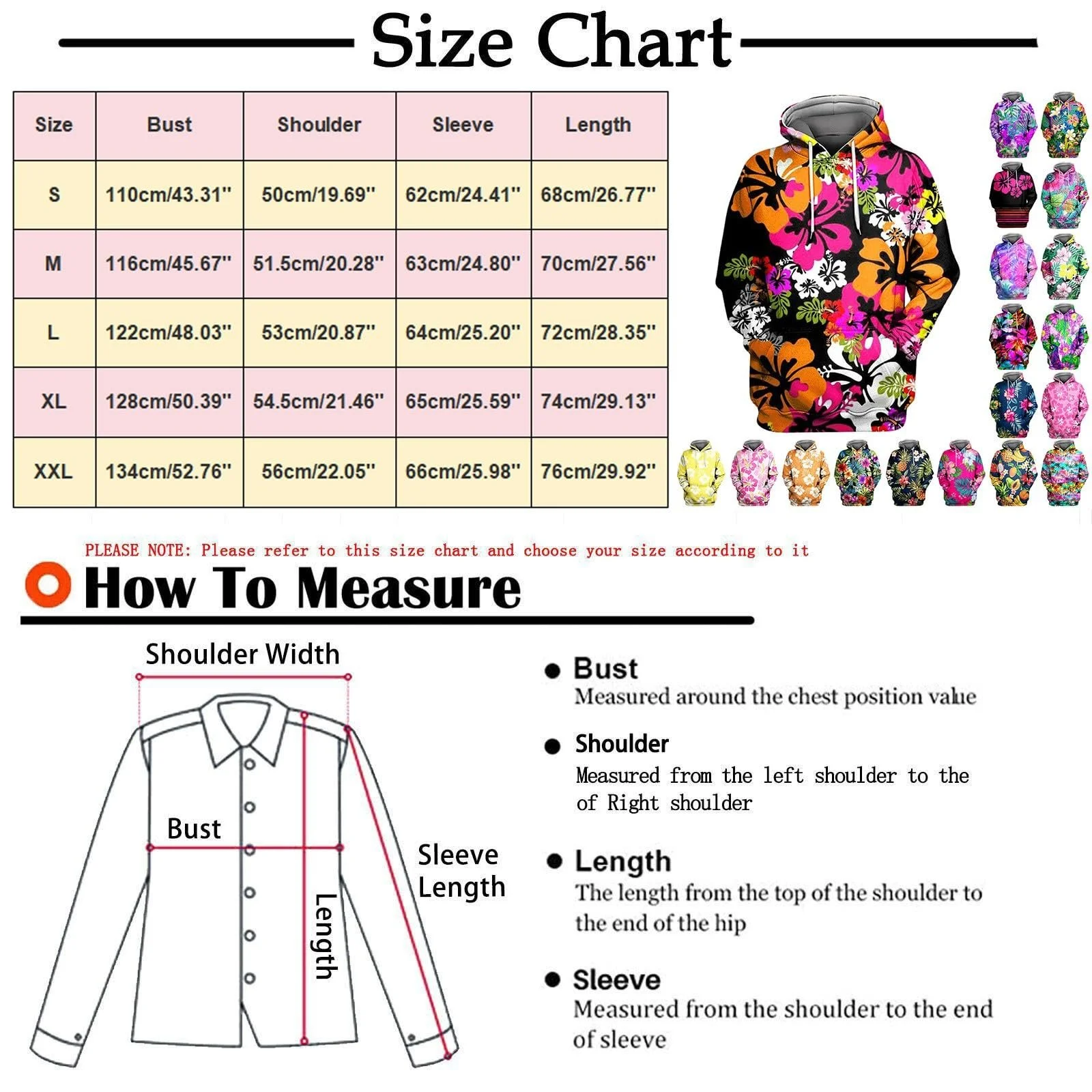 Худи Générique Женская С принтом Гавайские Цветы Длинный Рукав Осень-Зима Oversize, фото №2 Худи Générique Женская С принтом Гавайские Цветы Длинный Рукав Осень-Зима Oversize, фото №2