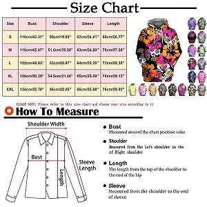 Худи Générique Женская С принтом Гавайские Цветы Длинный Рукав Осень-Зима Oversize synthetic.ua - Фото 1