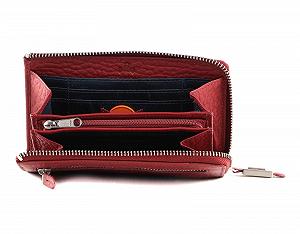 Кошелек Voi Hirsch Gerda Кожаный RFID 16 см, гранит, монетница synthetic.ua - Фото 1