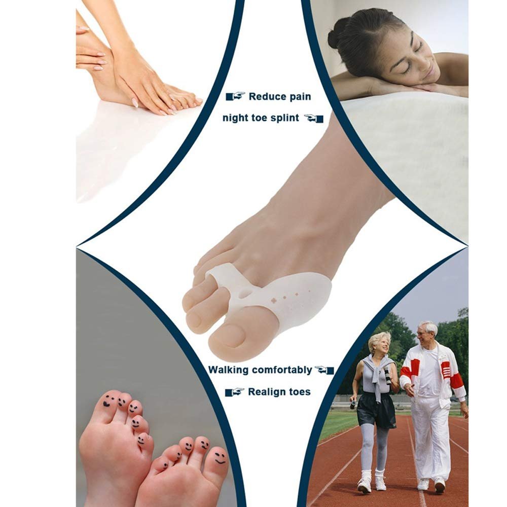 Коректор Силіконовий 1 Пара для Hallux Valgus, Бурси Tailor's та Великого Пальця Стопи, фото №7 Коректор Силіконовий 1 Пара для Hallux Valgus, Бурси Tailor's та Великого Пальця Стопи, фото №7