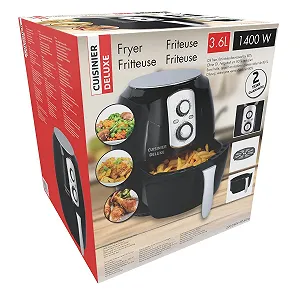 Мультипіч Cuisinier Deluxe 3.6 L 1400 W 80-200 °C Таймер 60 хв synthetic.ua - Фото 1