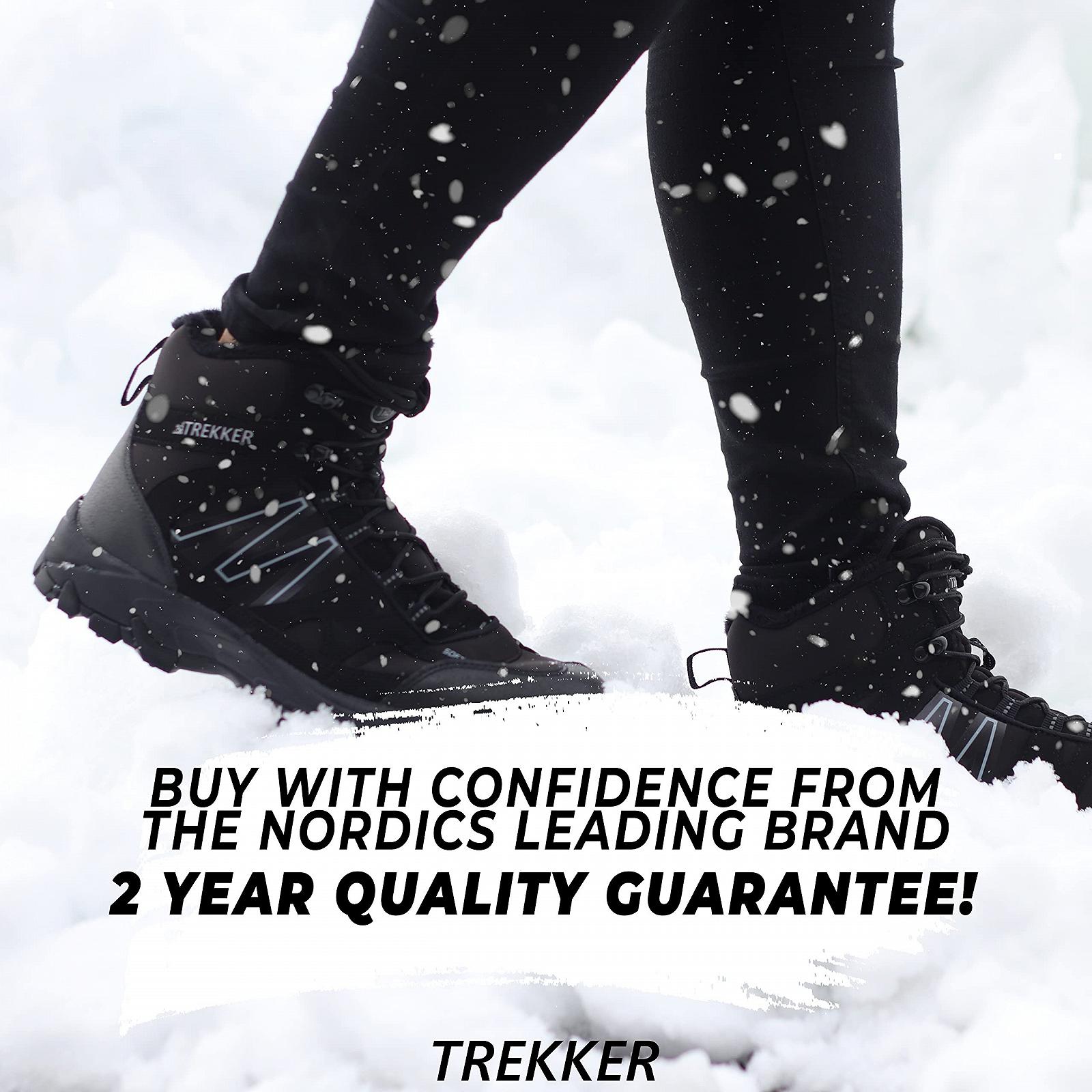 Черевики Trekker зимові з шипами Чоловічі Чорний, фото №6