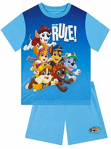 Піжама Paw Patrol Marshall Chase, для хлопчиків, коротка, літня - Фото 1