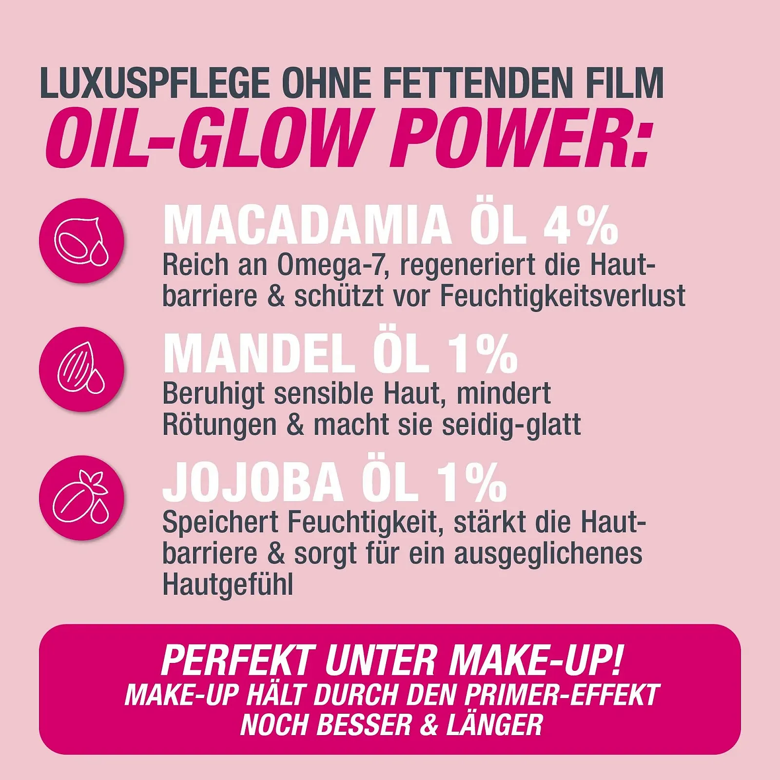 Денний крем Pink Suprême Moisturising Cream з 5% GlassSkinPro Complex та 3% Niacinamide веганський без силікону рожевий, фото №4