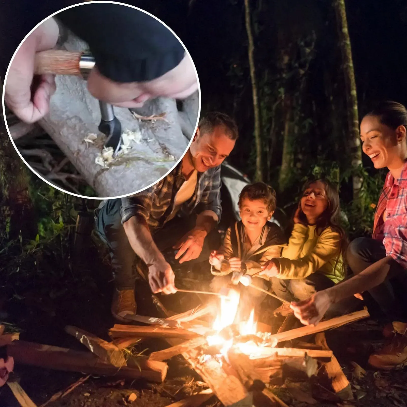 Ручний бур Survival Drill Multipurpose Wood Scotch Eye для бушкрафту та кемпінгу, фото №7