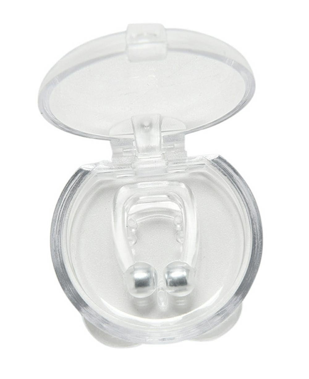 Кліпса проти хропіння Магнітна Для покращення дихання Медичний силікон, фото №3