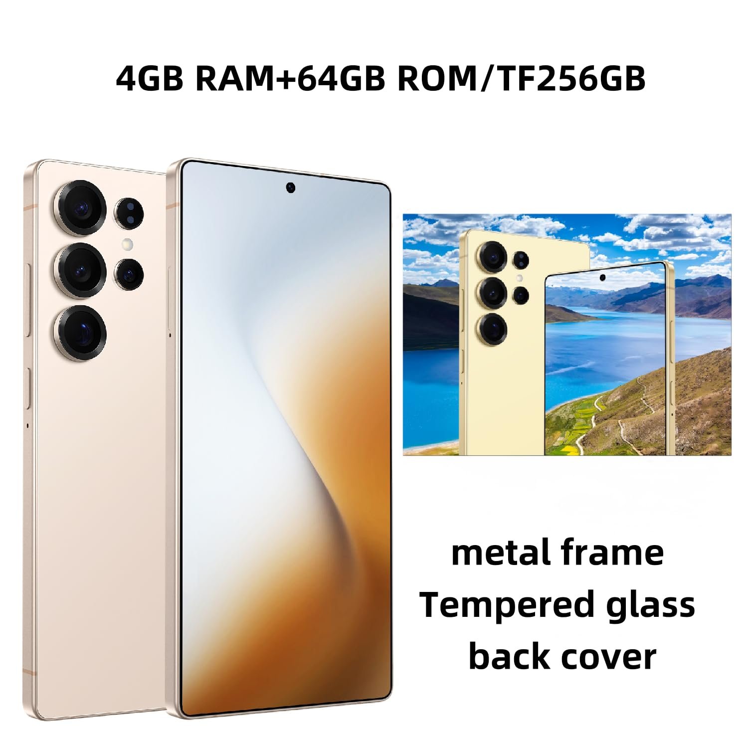 Смартфон 8-Core 4G LTE 4GB+64GB 6,52" 5 Мп+13 Мп Champagne, фото №6