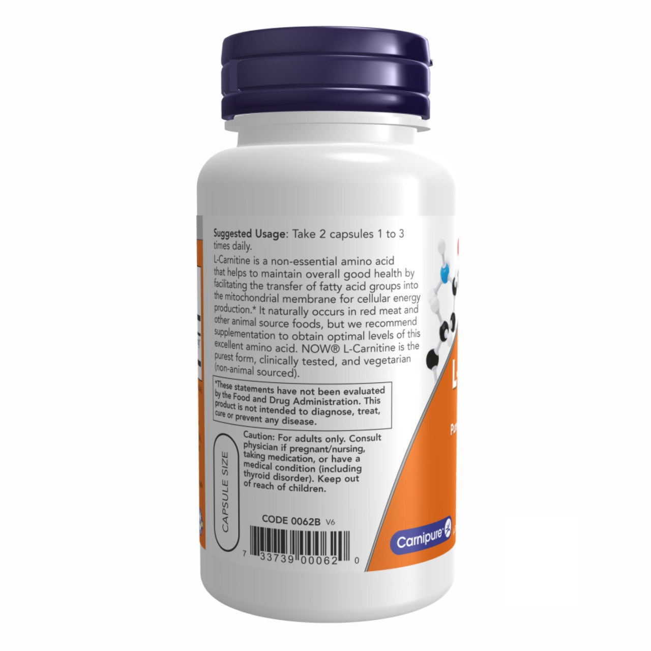 L-Carnitine 250mg 60 vcaps, фото №3 L-Carnitine 250mg 60 vcaps, фото №3