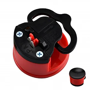 Точилка портативна з присоскою для ножиць та ножів Camping Sharpener для саду та кухні - Фото 1