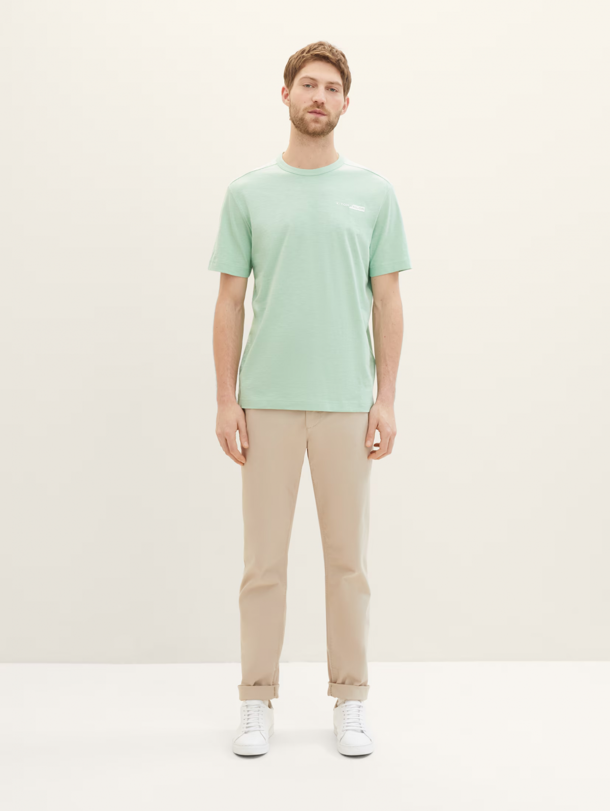 Футболка Men's Short Sleeve 1040821-23383 Tom Tailor Бірюзовий 3XL, фото №4